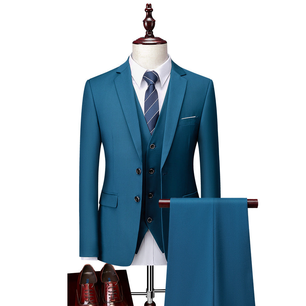 Suit Men's Bridegroom Business Casual Suit Vest
