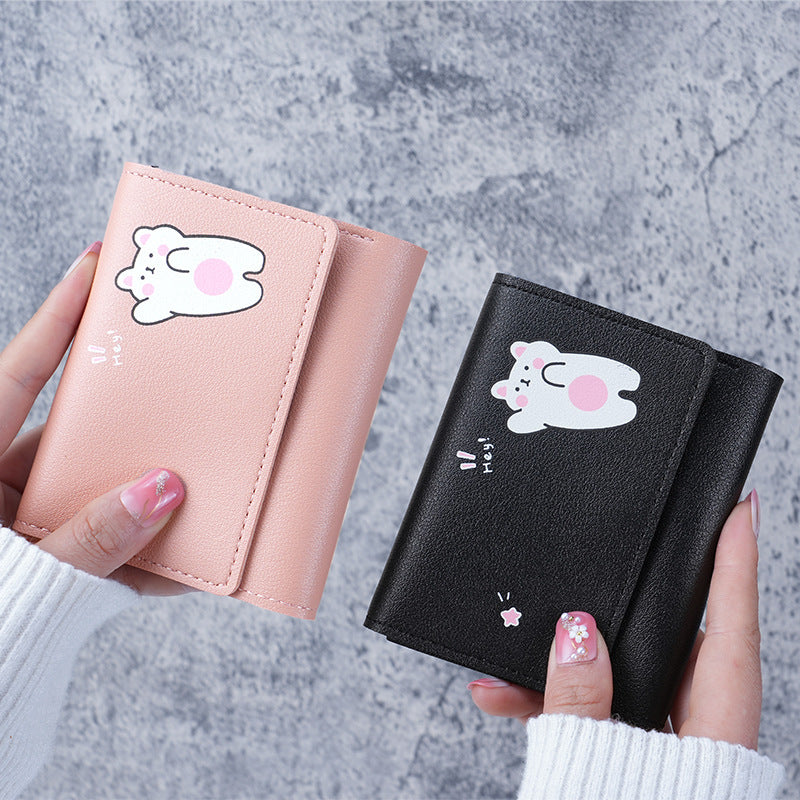 Women's Slim PU Leather Multi Slot Clutch Bag Organizer