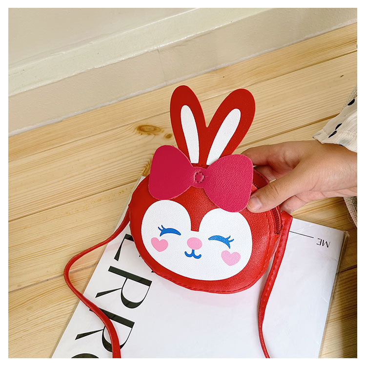 PU Children’s Pocket Money Crossbody Bag – Fashionable Kids’ Shoulder Purse