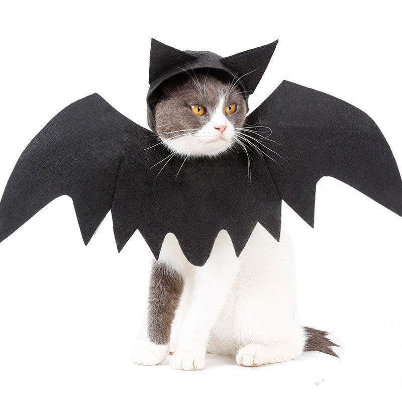 Halloween Pet Bat Wings – Funny Dog and Cat Costume Accessory