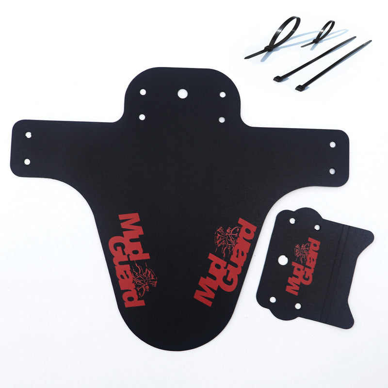 Mountain bike colored mudguard