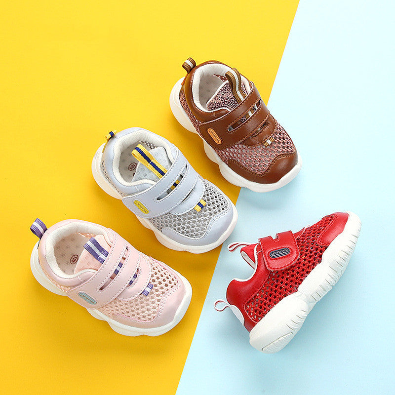 Children's Sports Sandals, Mesh Breathable Hollow Shoes For Boys, Babies And Girls