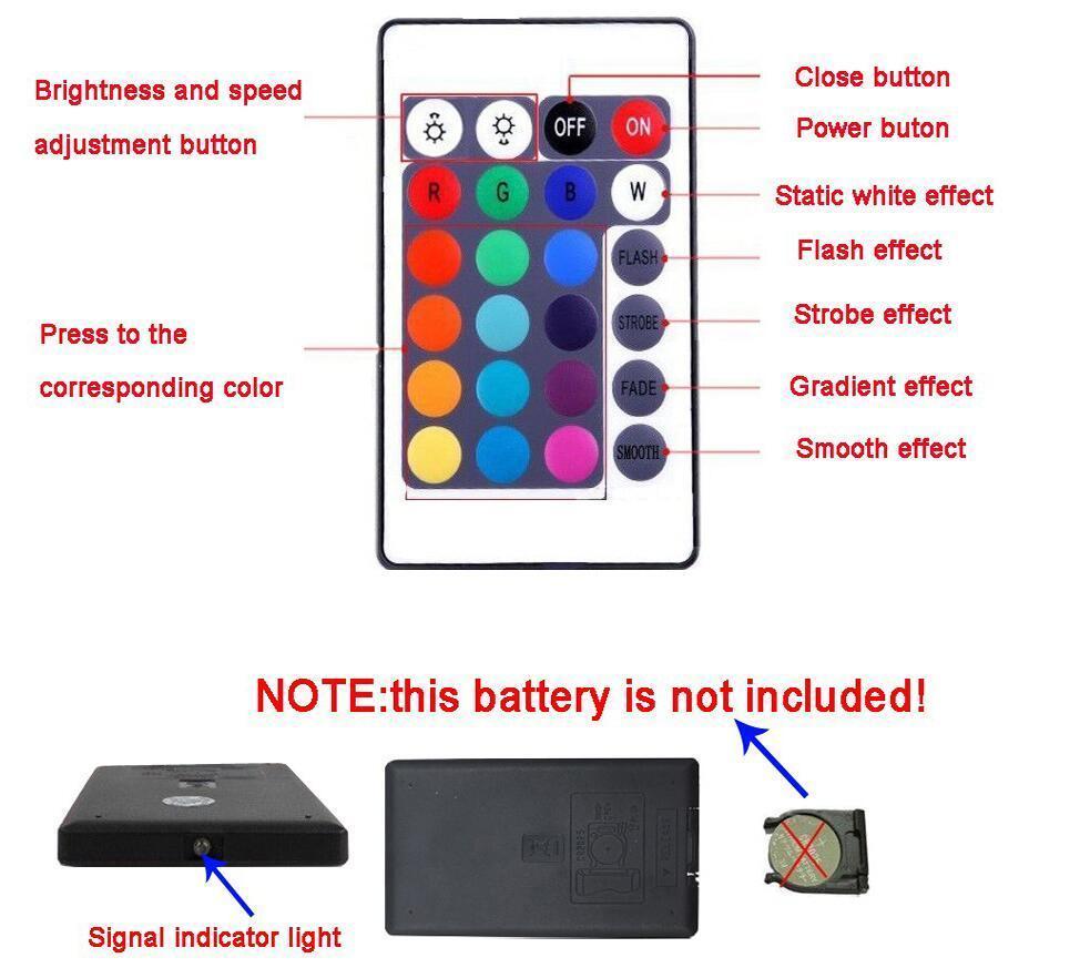 Silicone LED Strip Light With Remote For Kitchen Decor