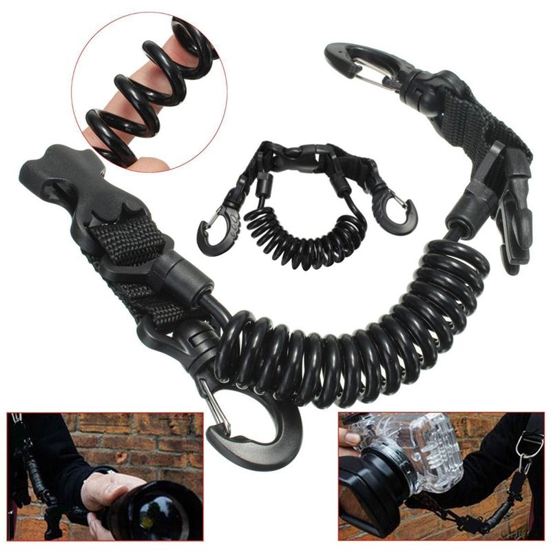 Diving Equipment Double Hook Spring Wire Rope