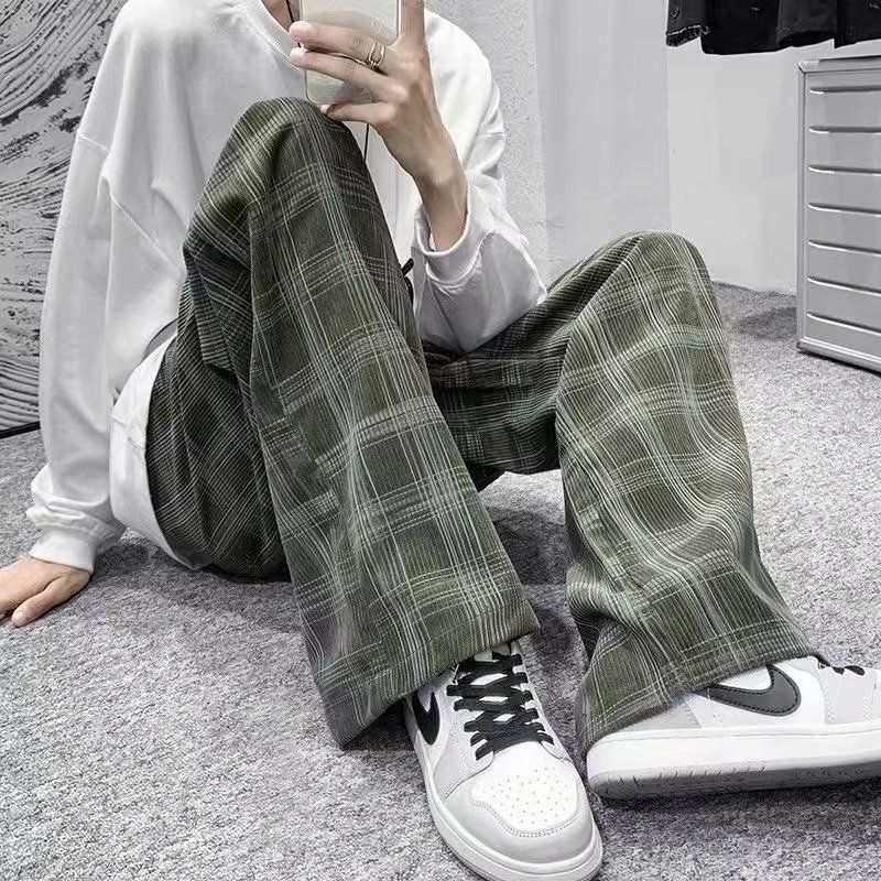 Men’s Japanese Style Retro Loose Casual Pants