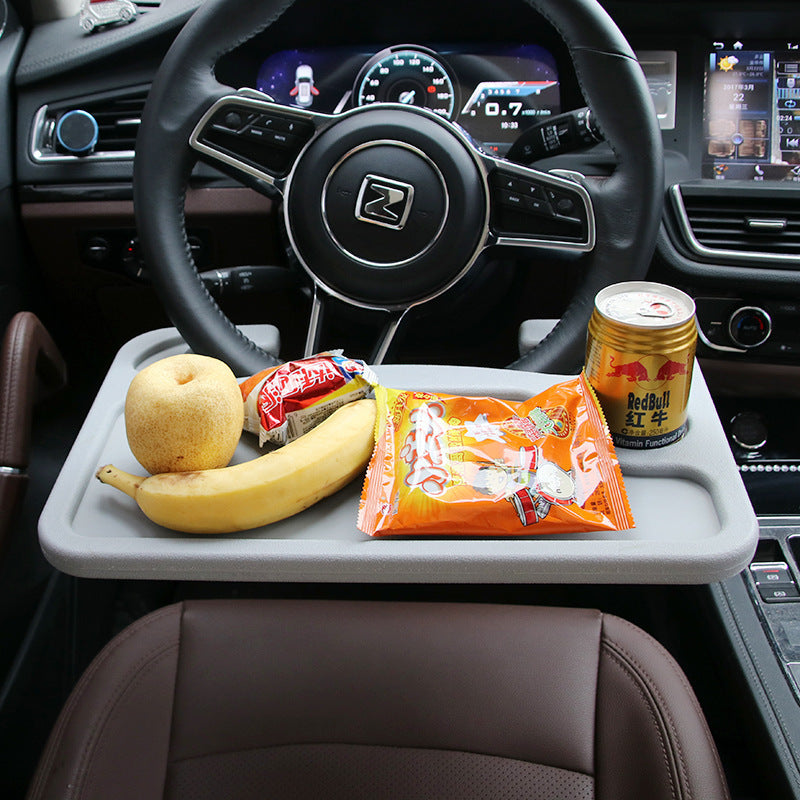 Car Steering Wheel Tray Table – Portable Laptop & Food Desk