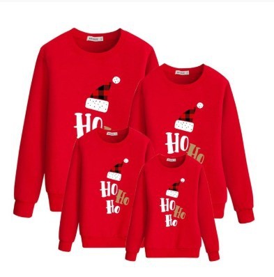 Parent-child wear long-sleeved sweater
