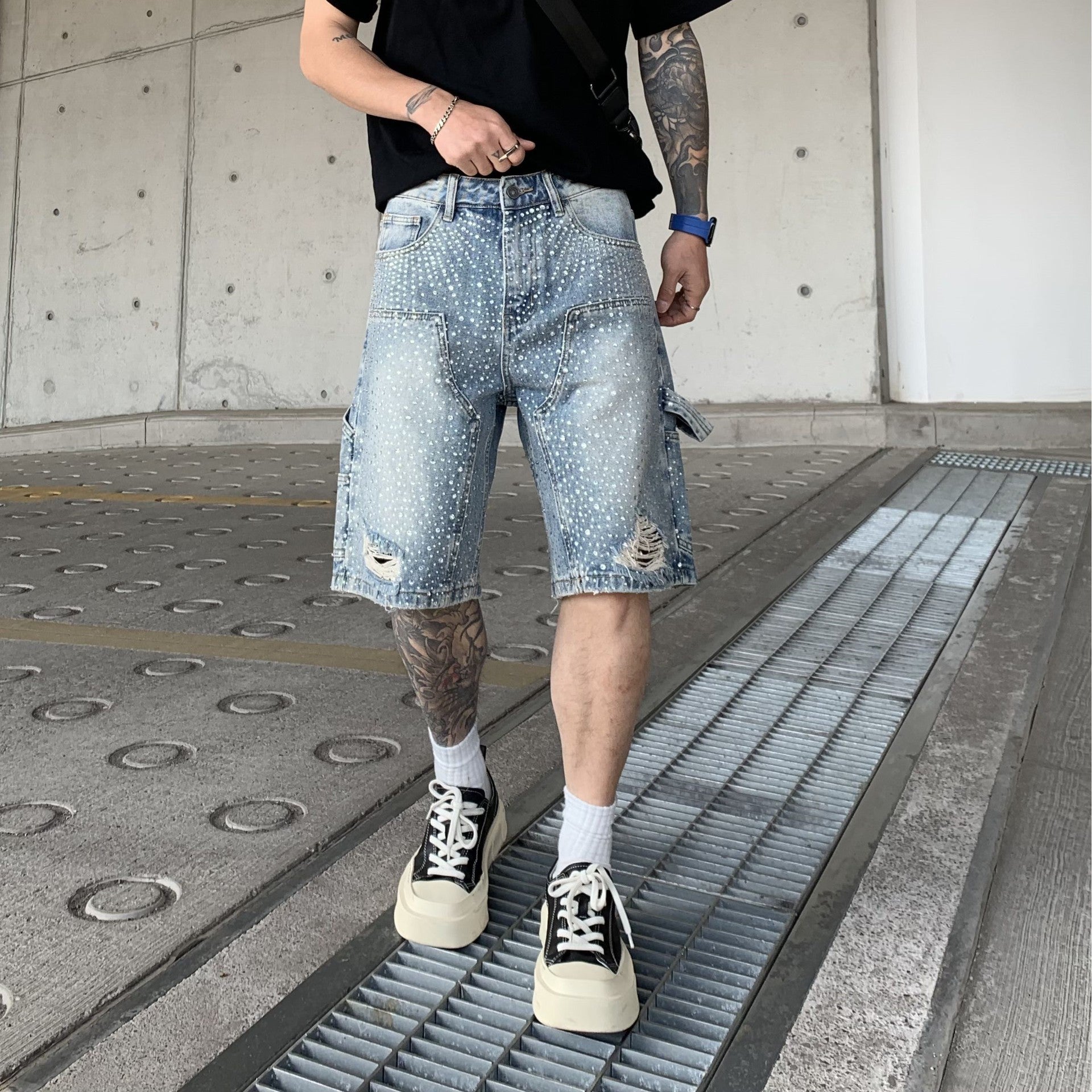 Men’s 3D Printed Casual Shorts – Four Seasons Lightweight Beachwear