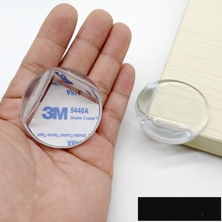 Soft PVC Table Corner Guard For Baby Safety With 3M Tape