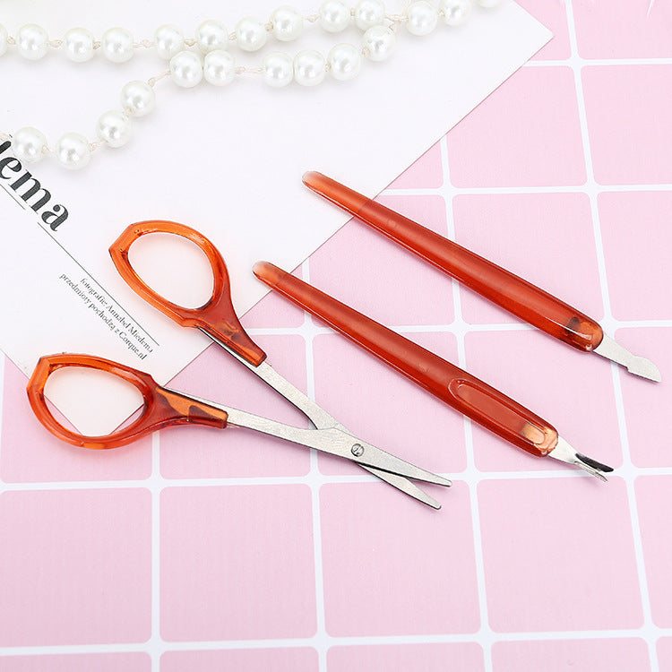 1Pc Manicure Set for Men & Women – 10-in-1 Nail Clippers, Earpick & Pedicure Grooming Kit
