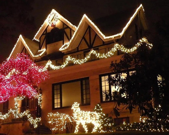 LED Lantern String Lights Outdoor Waterproof Flashing Christmas Wedding Festival Decoration