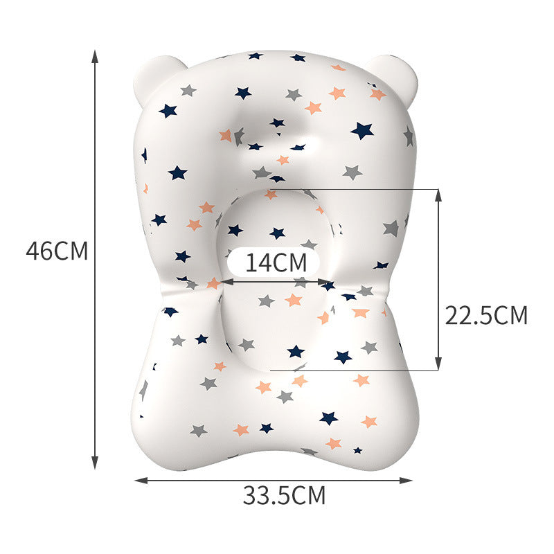 Newborn Bath Support Cushion – Anti-Slip Baby Shower Bed