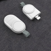 Portable Apple Watch Magnetic Charger – USB-C Wireless Keychain (for Series 1–9, SE & Ultra)