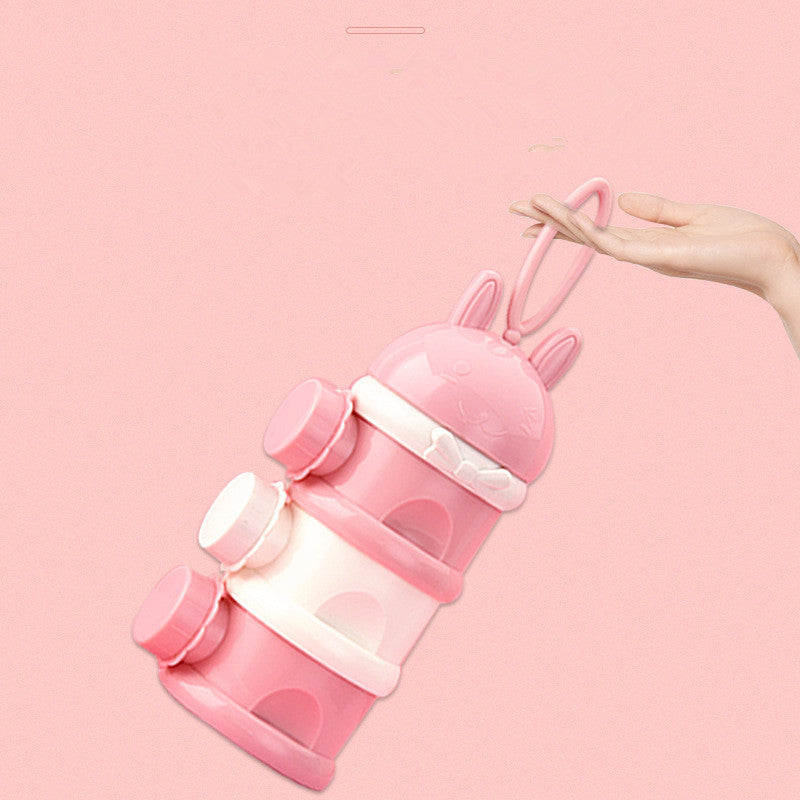 Portable Snack and Milk Powder Storage Box