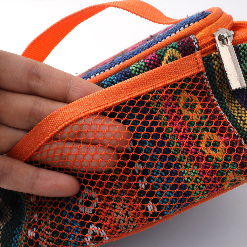 Travel Makeup Bag – Steel Seasoning Bottle with Portable Storage Pouch