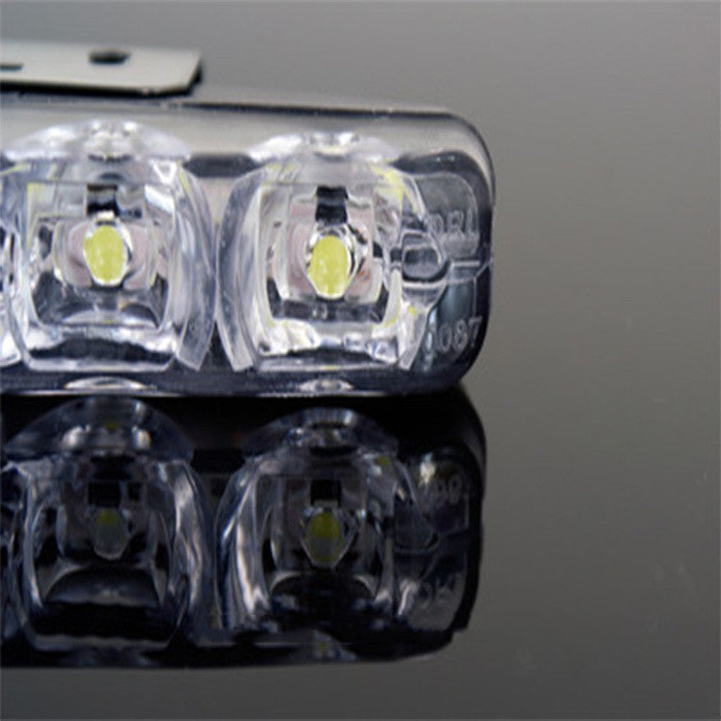 Universal Car Grille 6-LED Daytime Running Light