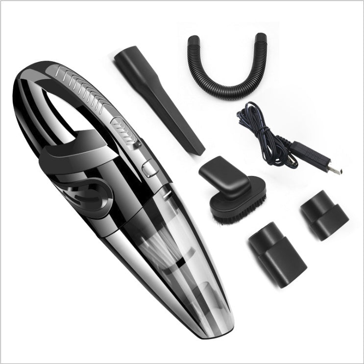 Cordless Handheld Car Vacuum – High Suction, USB-C Rechargeable