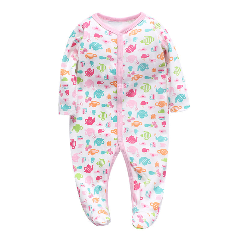 Cotton One-Piece Baby Clothes – Comfortable Infant Romper