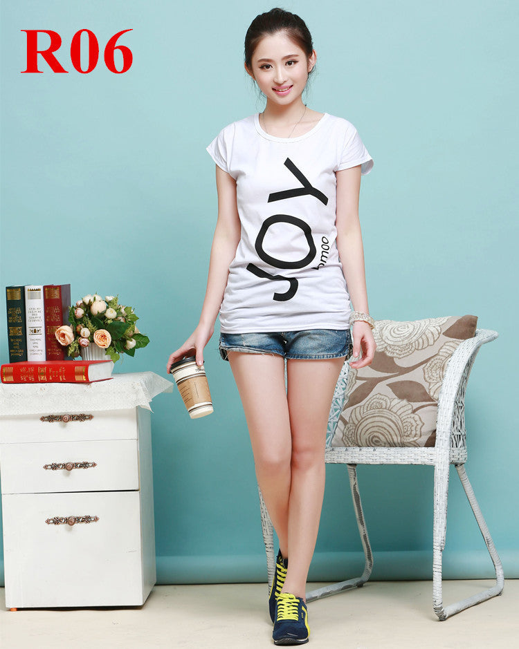 Korean Style Short Sleeve T-Shirt – Trendy & Minimalist Casual Wear