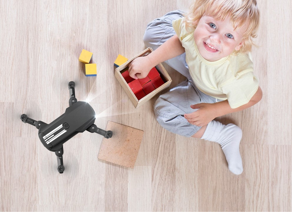 LS Mini Foldable WiFi FPV Drone – 4K HD Camera, Altitude Hold, RC Quadcopter RTF