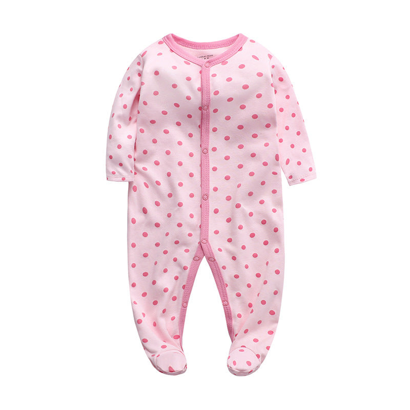 Cotton One-Piece Baby Clothes – Comfortable Infant Romper