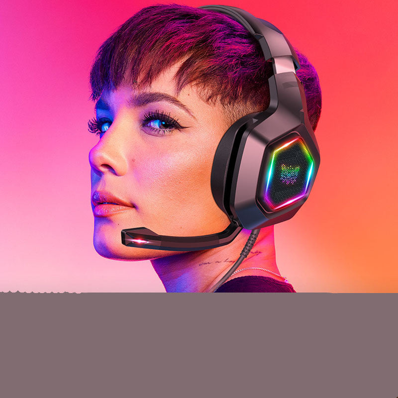 Gaming Headset with Microphone – Over-Ear Comfort, Noise-Cancelling Mic, PC/PS5/Xbox