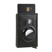 Multifunctional Men's Short Card Holder Wallet with AirTag Slot