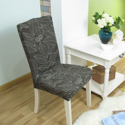 Elastic Siamese Solid Color Stretch Office and Hotel Chair Cover