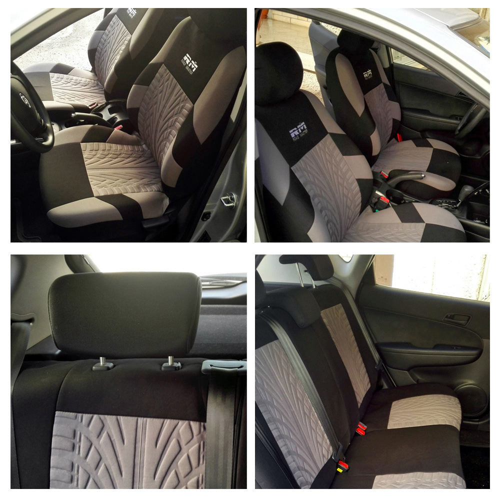 Universal Car Seat Cover Set – Airbag-Safe, Full/Front Options