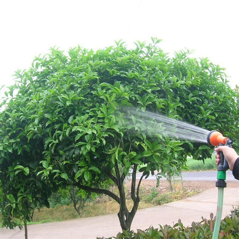 8-Pattern Multifunctional Garden Water Gun Hose Nozzle – High-Pressure Adjustable Sprayer for Car Washing and Yard Watering