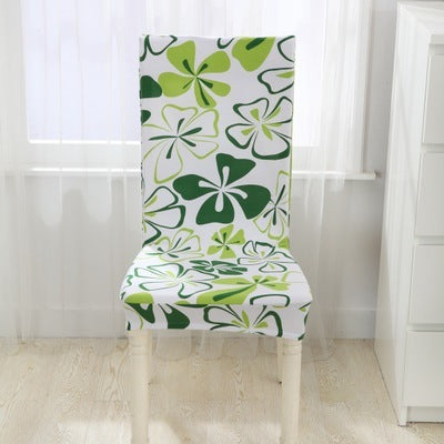 Elastic Siamese Solid Color Stretch Office and Hotel Chair Cover