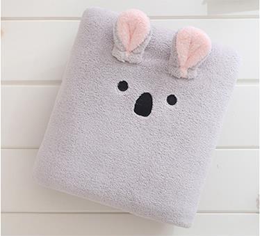 Children's cartoon super soft cotton gauze bath towel
