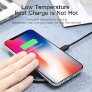 15W Fast Wireless Charger – Qi Phone Charging Pad, USB-C, Case-Friendly