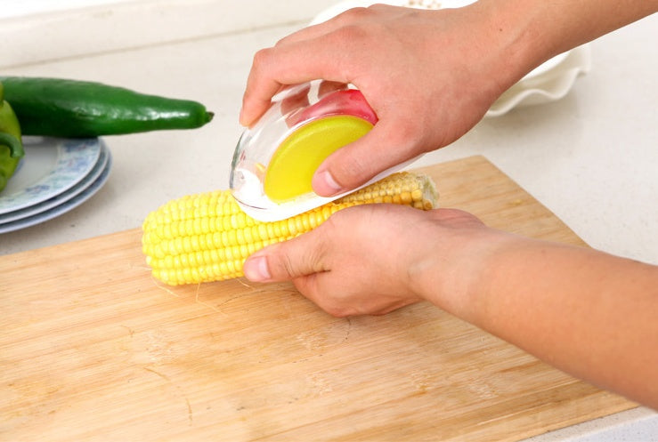 Stainless Steel Corn Peeler – Quick Peel Corn Separator Kitchen Gadget