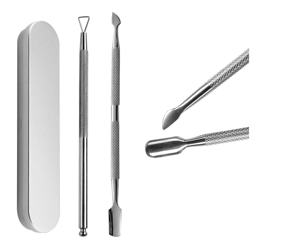 Gel Nail Pusher Tool – Professional Stainless Steel Cuticle Remover