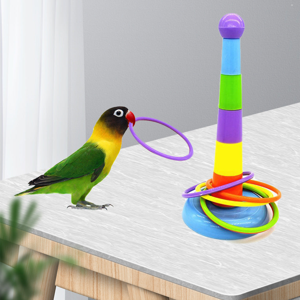 Parrot Bird Toy – Hanging Chew and Play Accessory