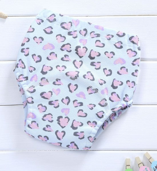 Baby Infant Toddler Cotton Training Pants – Reusable Cloth Underwear for Girls