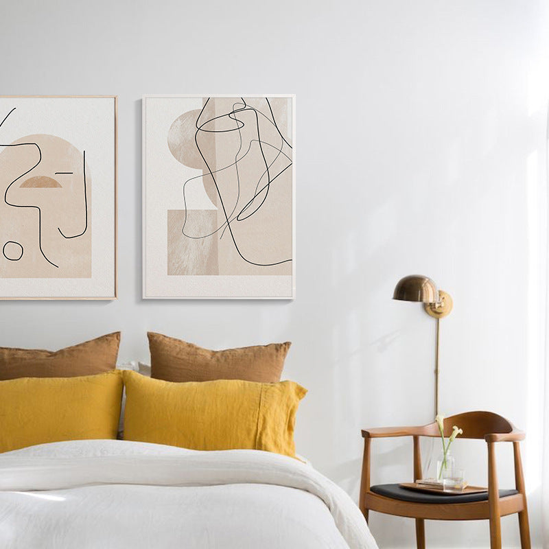Sofa Background Wall Art – Living Room & Restaurant Mural Canvas Painting
