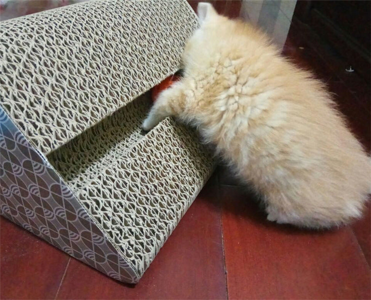 Cat Toy Corrugating Paper Claw Grinder