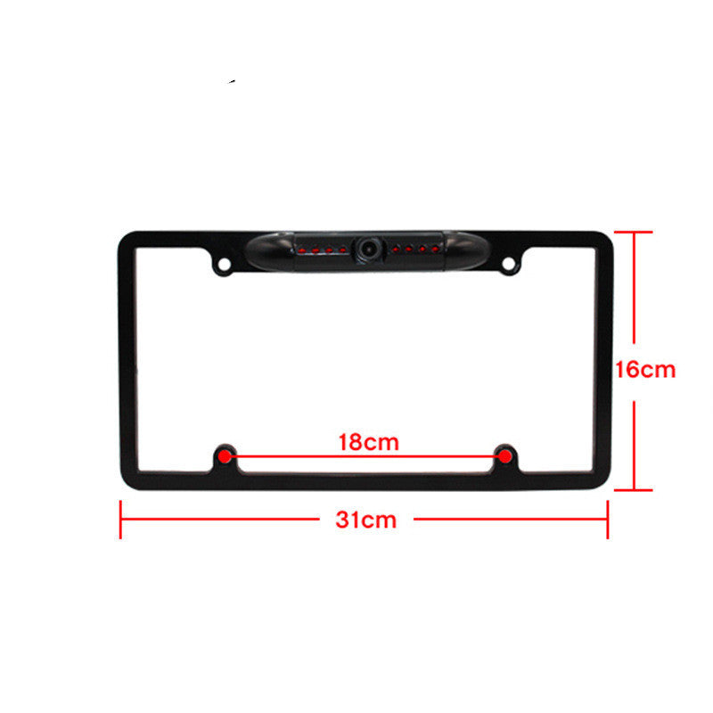License Plate Wireless Rear View Backup Camera – Easy Install & IP67 Waterproof