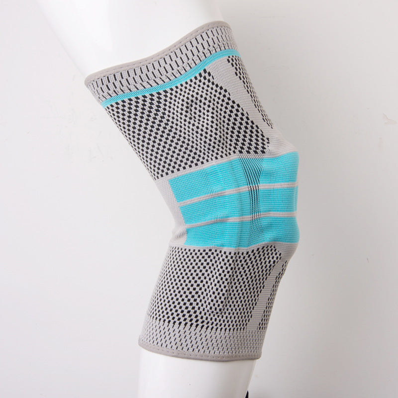 Silicone Running & Basketball Knee Pads – Shock-Absorbing, Breathable Support for Sports