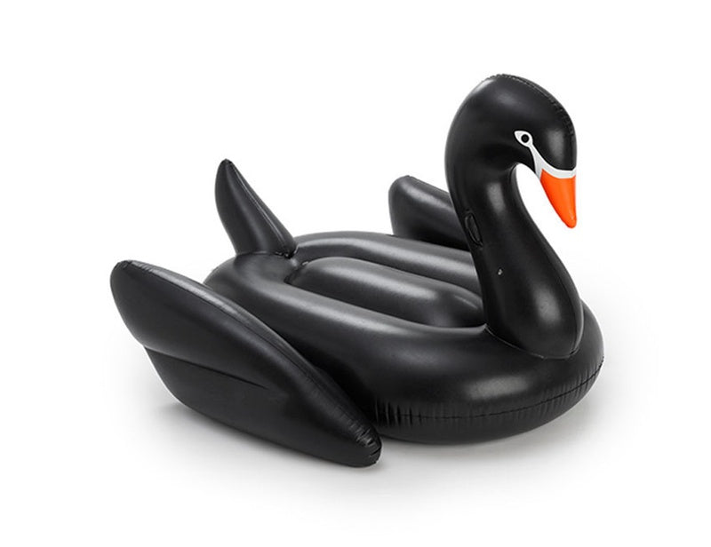 Black swan swimming ring
