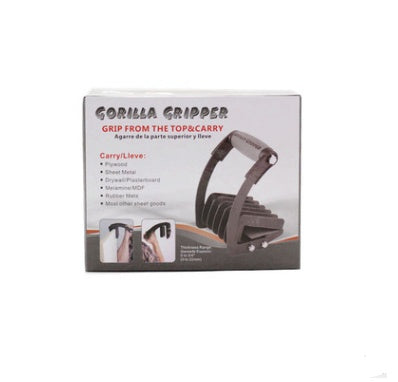 Portable Metal and Wood Panel Quick-Clip Handle with Iron and Plastic Construction