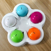 Durable 22cm Diameter Pet IQ Educational Slow-Feeding Food Toy