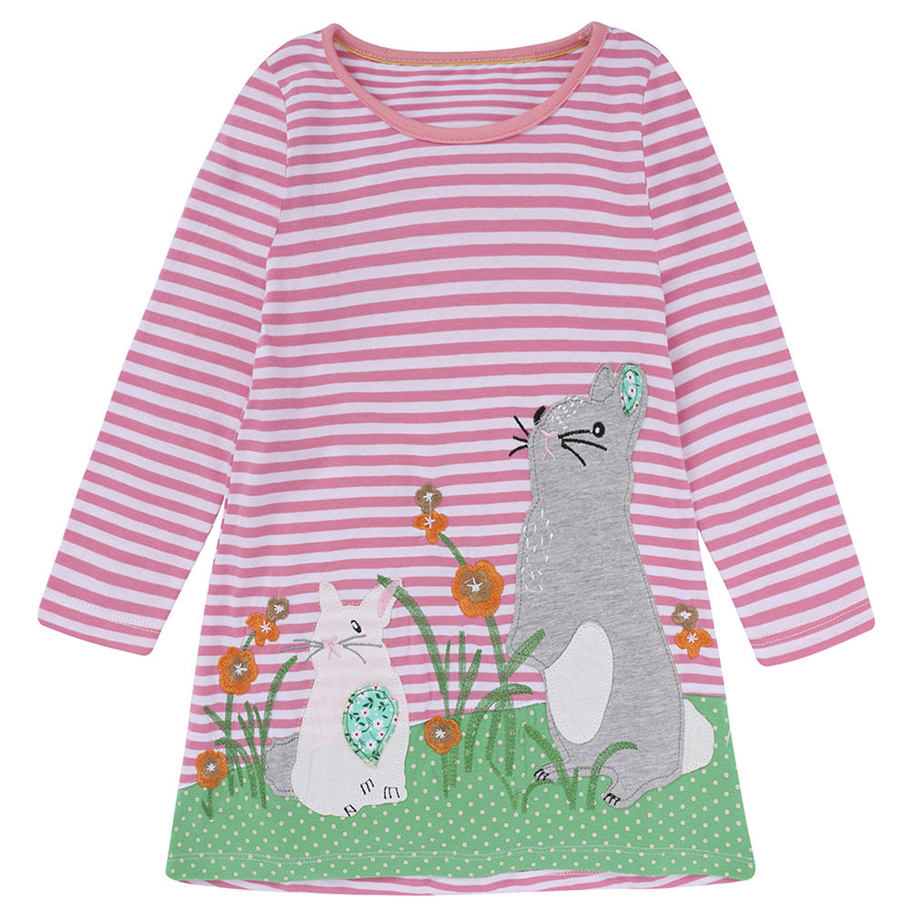 European and American girls dress