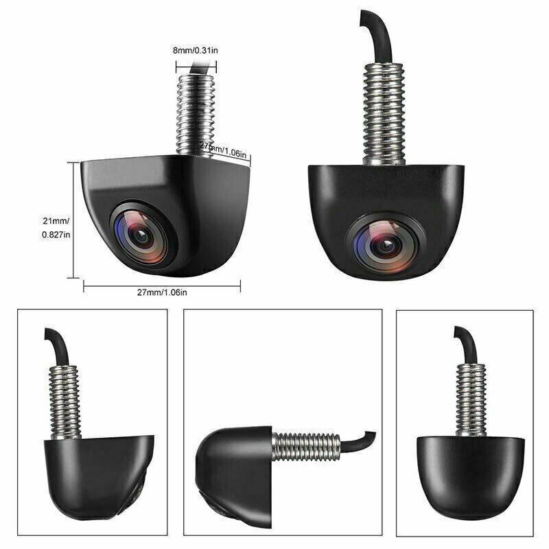 Waterproof Rear View Car Camera – Wide Angle Metal Base Mount