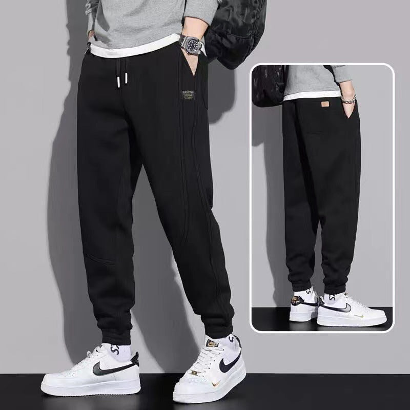 Men’s Thick Cotton Warm Pants – Autumn & Winter Style