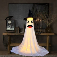 Round Eye Red Mouth Ghost