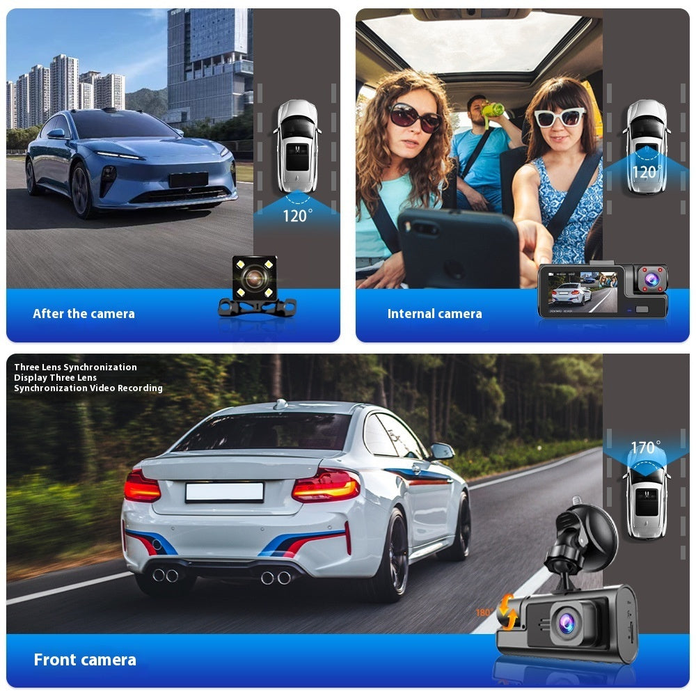 WiFi Driving Recorder – Phone Interconnection & Reversing Camera