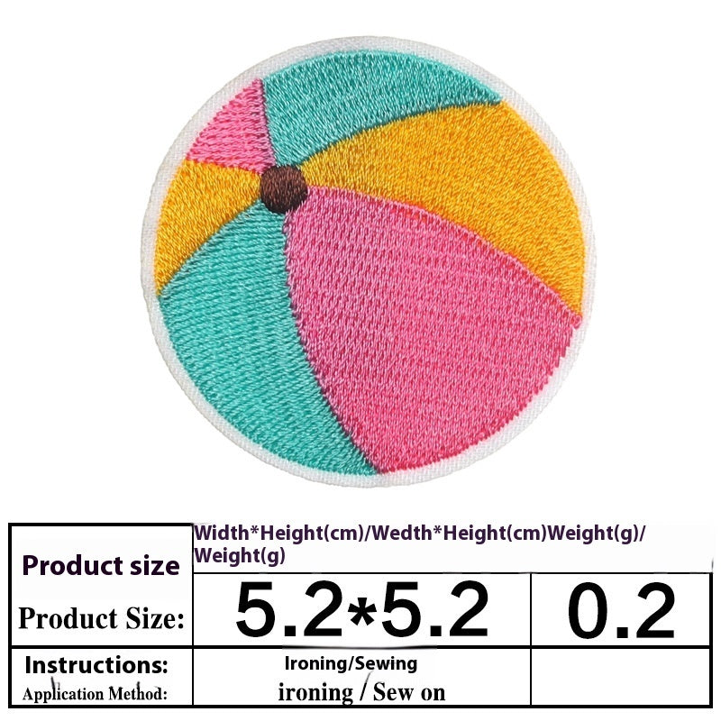 Embroidered Cloth Stickers – Decorative Patches for Clothes, Shoes, and Bags